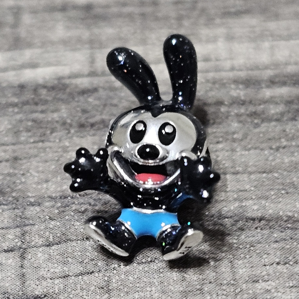 Authentic Pandora Disney Oswald The Lucky Rabbit Charm - Picture 2 of 6